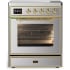 Ilve Majestic III Collection UMIB30NR3SSG - 30 Inch Induction Range with 4 Induction Elements