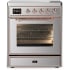 Ilve Majestic III Collection UMIB30NR3SSP - 30 Inch Induction Range with 4 Induction Elements