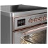 Ilve Majestic III Collection UMIB30NR3SSP - 30 Inch Induction Range with 4 Induction Elements