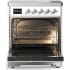 Ilve Majestic III Collection UMIB30NR3WHC - 30 Inch Induction Range with 4 Induction Elements