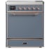 Ilve Majestic III Collection UMIB30QNR3BGP - 30 Inch Induction Range with 4 Induction Elements