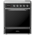 Ilve Majestic III Collection UMIB30QNR3BKC - 30 Inch Induction Range with 4 Induction Elements