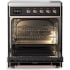 Ilve Majestic III Collection UMIB30QNR3BKP - 30 Inch Induction Range with 4 Induction Elements