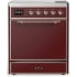Ilve Majestic III Collection UMIB30QNR3BUP - 30 Inch Induction Range with 4 Induction Elements