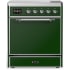 Ilve Majestic III Collection UMIB30QNR3EGC - 30 Inch Induction Range with 4 Induction Elements