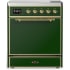 Ilve Majestic III Collection UMIB30QNR3EGG - 30 Inch Induction Range with 4 Induction Elements