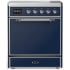 Ilve Majestic III Collection UMIB30QNR3MBC - 30 Inch Induction Range with 4 Induction Elements