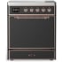 Ilve Majestic III Collection UMIB30QNR3MGP - 30 Inch Induction Range with 4 Induction Elements