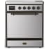 Ilve Majestic III Collection UMIB30QNR3SSB - 30 Inch Induction Range with 4 Induction Elements
