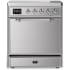 Ilve Majestic III Collection UMIB30QNR3SSC - 30 Inch Induction Range with 4 Induction Elements