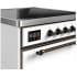 Ilve Majestic III Collection UMIB30QNR3WHB - 30 Inch Induction Range with 4 Induction Elements