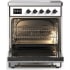 Ilve Majestic III Collection UMIB30QNR3WHB - 30 Inch Induction Range with 4 Induction Elements