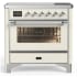 Ilve Majestic III Collection UMIB36NR3AWC - 36 Inch Induction Range with 6 Induction Elements