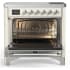 Ilve Majestic III Collection UMIB36NR3AWC - 36 Inch Induction Range with 6 Induction Elements