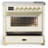 Ilve Majestic III Collection UMIB36NR3AWG - 36 Inch Induction Range with 6 Induction Elements