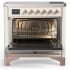 Ilve Majestic III Collection UMIB36NR3AWP - 36 Inch Induction Range with 6 Induction Elements