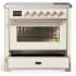 Ilve Majestic III Collection UMIB36NR3AWP - 36 Inch Induction Range with 6 Induction Elements
