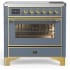 Ilve Majestic III Collection UMIB36NR3BGG - 36 Inch Induction Range with 6 Induction Elements
