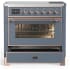 Ilve Majestic III Collection UMIB36NR3BGP - 36 Inch Induction Range with 6 Induction Elements