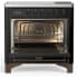 Ilve Majestic III Collection UMIB36NR3BKB - 36 Inch Induction Range with 6 Induction Elements