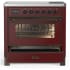 Ilve Majestic III Collection UMIB36NR3BUB - 36 Inch Induction Range with 6 Induction Elements