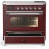 Ilve Majestic III Collection UMIB36NR3BUC - 36 Inch Induction Range with 6 Induction Elements