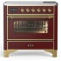 Ilve Majestic III Collection UMIB36NR3BUG - 36 Inch Induction Range with 6 Induction Elements