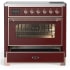 Ilve Majestic III Collection UMIB36NR3BUP - 36 Inch Induction Range with 6 Induction Elements