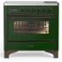 Ilve Majestic III Collection UMIB36NR3EGB - 36 Inch Induction Range with 6 Induction Elements
