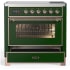Ilve Majestic III Collection UMIB36NR3EGP - 36 Inch Induction Range with 6 Induction Elements