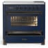 Ilve Majestic III Collection UMIB36NR3MBB - 36 Inch Induction Range with 6 Induction Elements