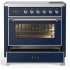 Ilve Majestic III Collection UMIB36NR3MBC - 36 Inch Induction Range with 6 Induction Elements