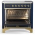 Ilve Majestic III Collection UMIB36NR3MBG - 36 Inch Induction Range with 6 Induction Elements