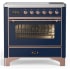 Ilve Majestic III Collection UMIB36NR3MBP - 36 Inch Induction Range with 6 Induction Elements