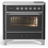 Ilve Majestic III Collection UMIB36NR3MGC - 36 Inch Induction Range with 6 Induction Elements