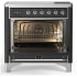 Ilve Majestic III Collection UMIB36NR3MGC - 36 Inch Induction Range with 6 Induction Elements