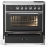 Ilve Majestic III Collection UMIB36NR3MGC - 36 Inch Induction Range with 6 Induction Elements