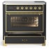 Ilve Majestic III Collection UMIB36NR3MGG - 36 Inch Induction Range with 6 Induction Elements