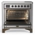 Ilve Majestic III Collection UMIB36NR3SSB - 36 Inch Induction Range with 6 Induction Elements