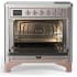 Ilve Majestic III Collection UMIB36NR3SSP - 36 Inch Induction Range with 6 Induction Elements