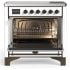 Ilve Majestic III Collection UMIB36NR3WHB - 36 Inch Induction Range with 6 Induction Elements