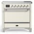 Ilve Majestic III Collection UMIB36QNR3AWC - 36 Inch Induction Range with 6 Induction Elements
