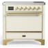 Ilve Majestic III Collection UMIB36QNR3AWG - 36 Inch Induction Range with 6 Induction Elements