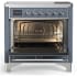 Ilve Majestic III Collection UMIB36QNR3BGC - 36 Inch Induction Range with 6 Induction Elements