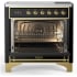 Ilve Majestic III Collection UMIB36QNR3BKG - 36 Inch Induction Range with 6 Induction Elements