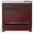 Ilve Majestic III Collection UMIB36QNR3BUB - 36 Inch Induction Range with 6 Induction Elements