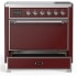 Ilve Majestic III Collection UMIB36QNR3BUC - 36 Inch Induction Range with 6 Induction Elements