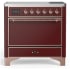 Ilve Majestic III Collection UMIB36QNR3BUP - 36 Inch Induction Range with 6 Induction Elements