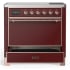 Ilve Majestic III Collection UMIB36QNR3BUP - 36 Inch Induction Range with 6 Induction Elements