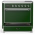 Ilve Majestic III Collection UMIB36QNR3EGC - 36 Inch Induction Range with 6 Induction Elements
